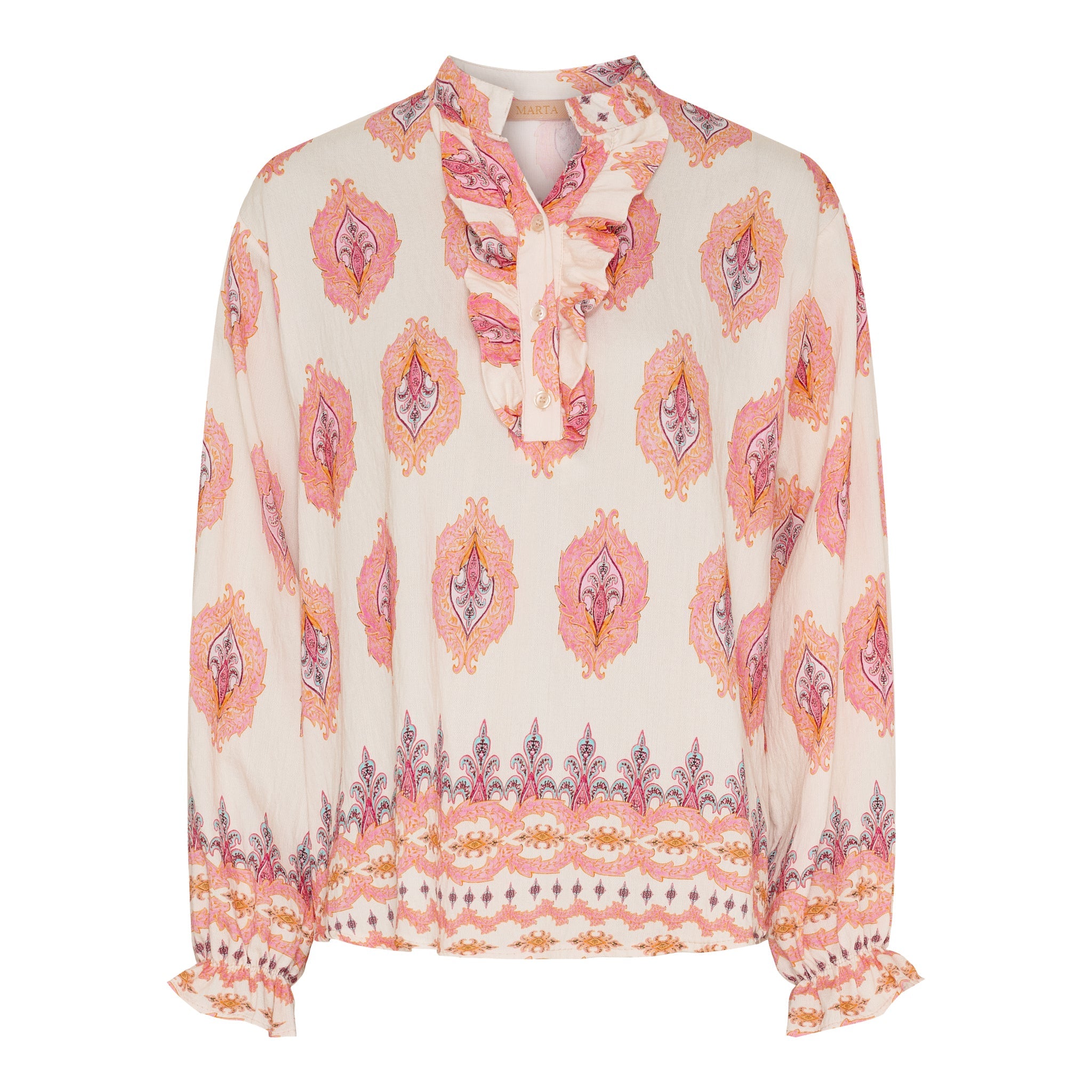 MARTA DU CHATEAU - BLUSE - JOCELINE 5891 - FUXIA