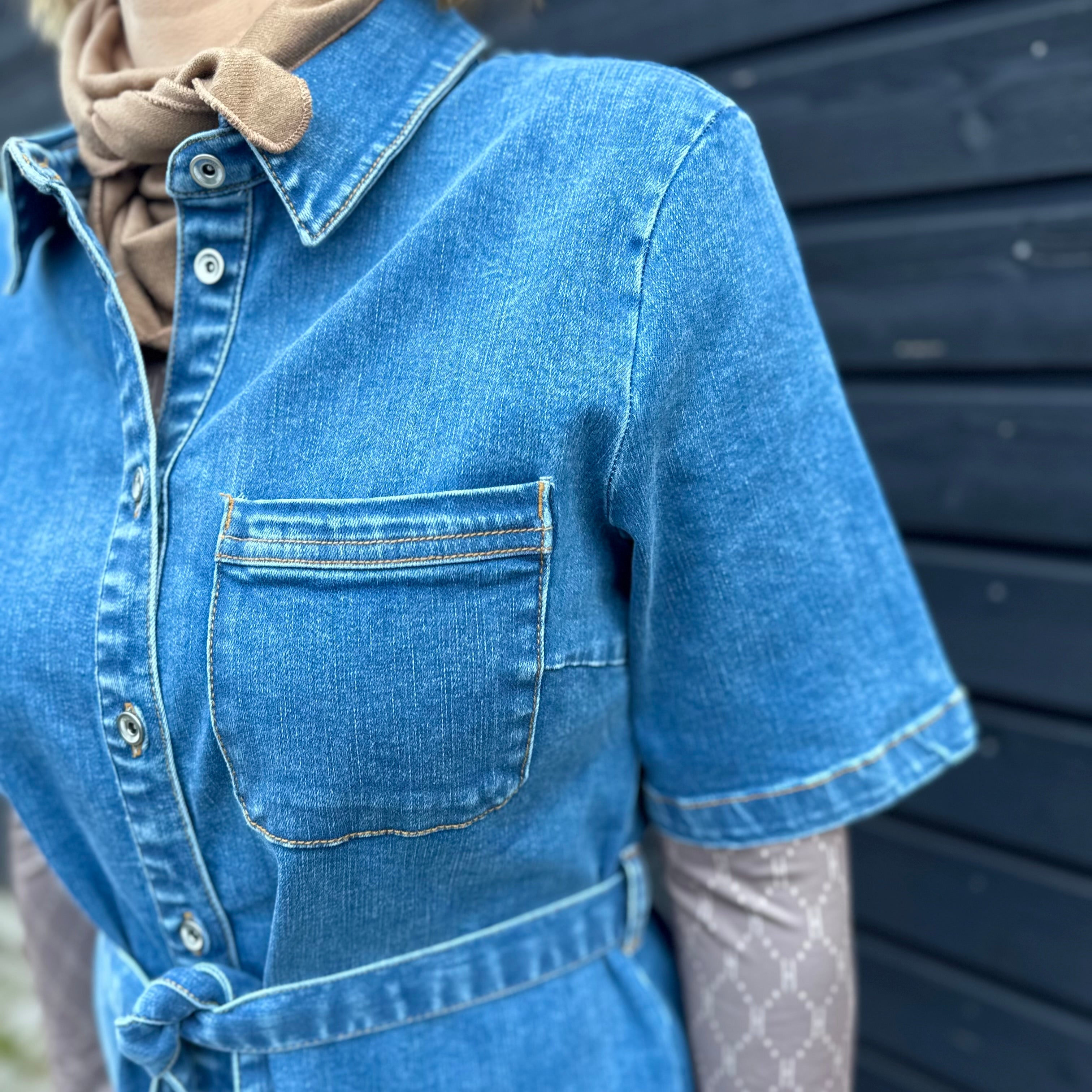 ONLY - KJOLE - LANA 15283308 - MEDIUM BLUE DENIM
