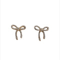 ONLY - ØRERINGE - HAYLEE 15299146 - GOLD COLOUR BOW
