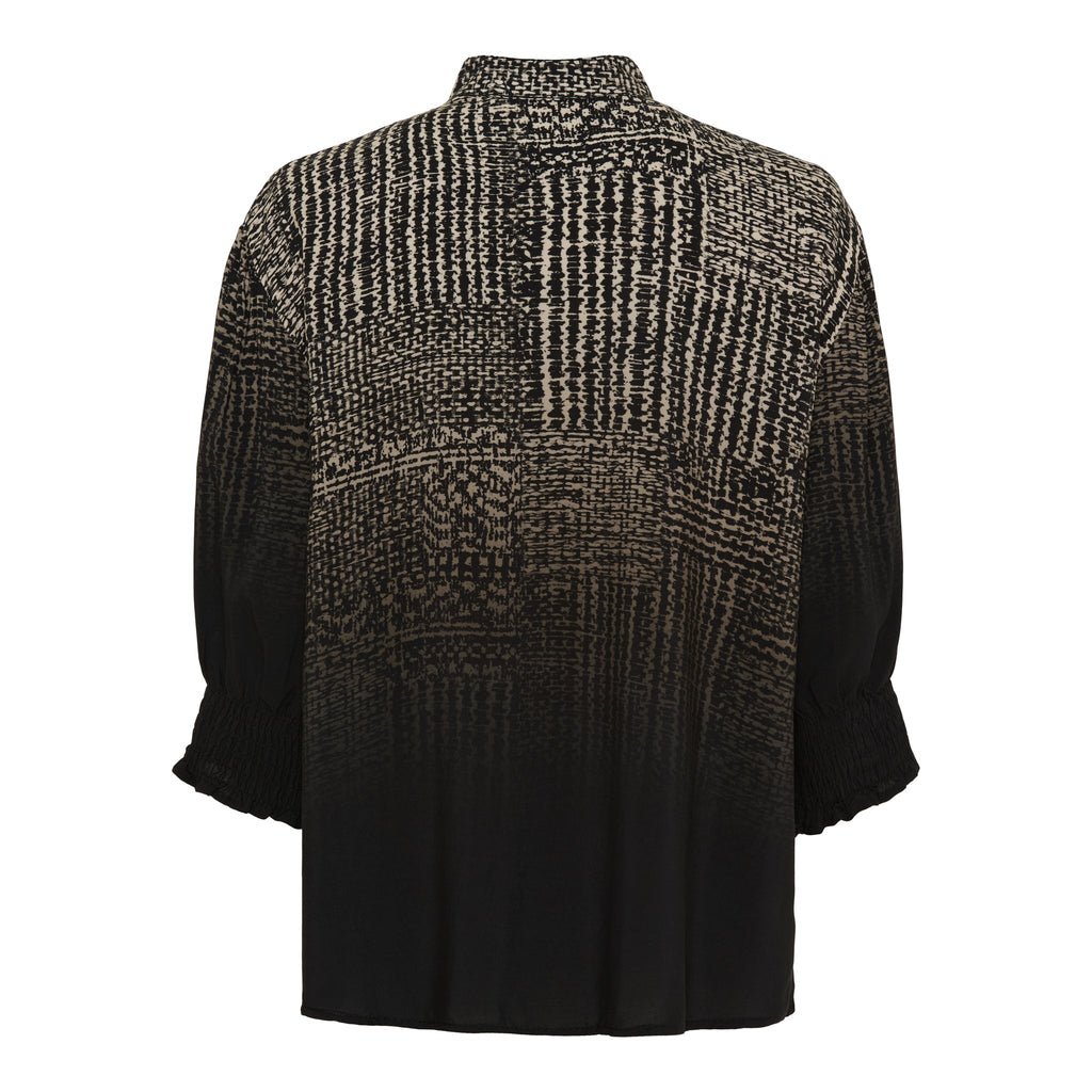 MARTA DU CHATEAU - BLUSE - UNNUR 6317 - NERO FADED 8362TPA