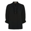 MARTA DU CHATEAU - BLUSE - UNNUR 6317 - SOLID BLACK