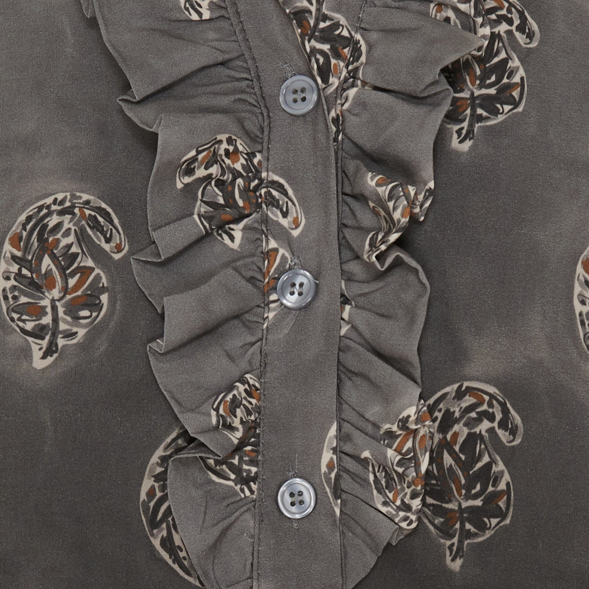 MARTA DU CHATEAU - BLUSE - UNNUR 6317 - GREY FADED
