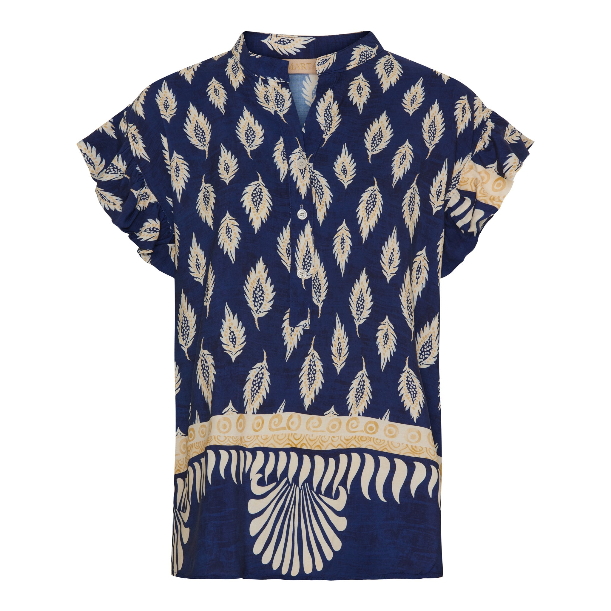 MARTA DU CHATEAU - TOP - SÓLRÚN 6319 - 7171 NAVY