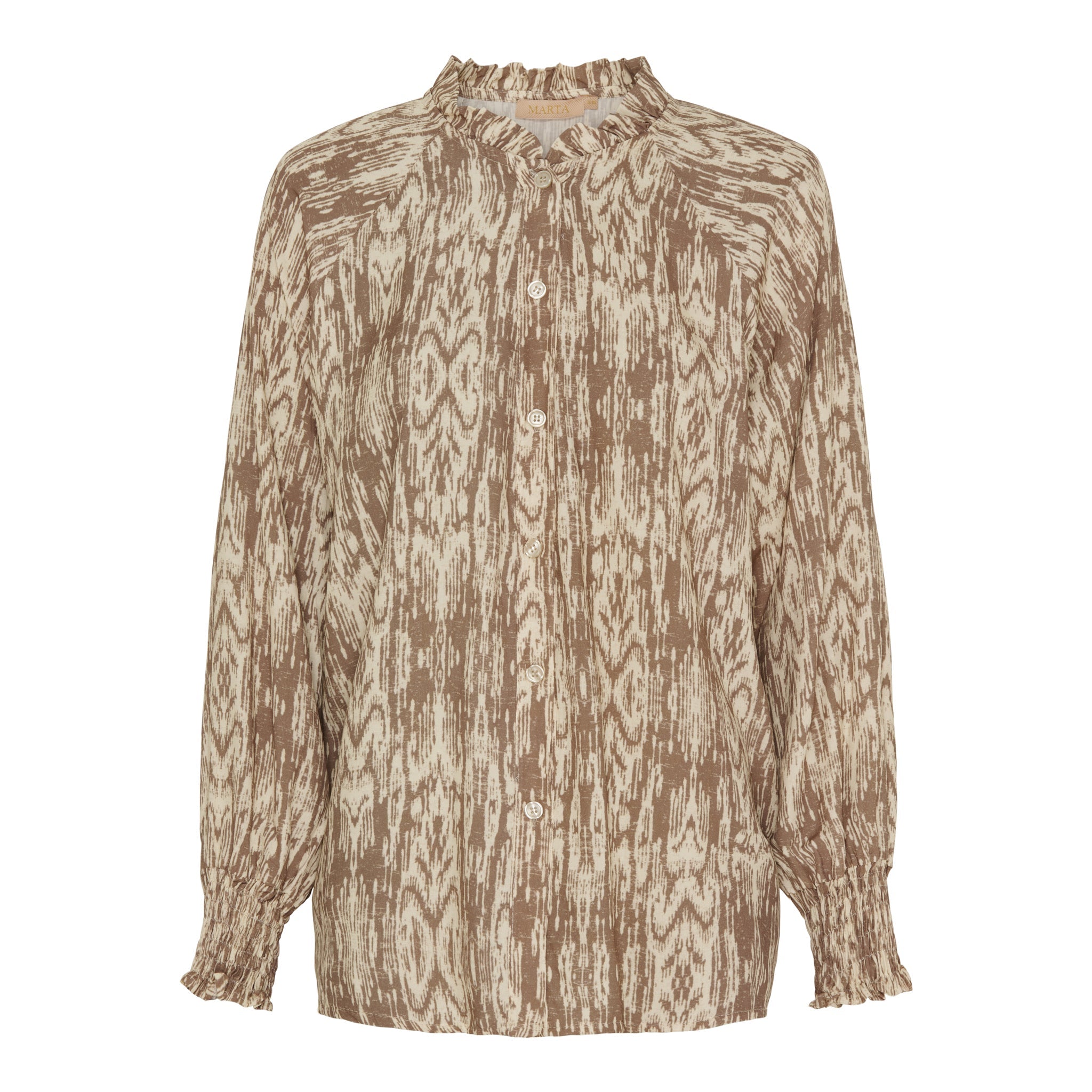 MARTA DU CHATEAU - BLUSE - PALMA 6450 - LEO FANGO 4189