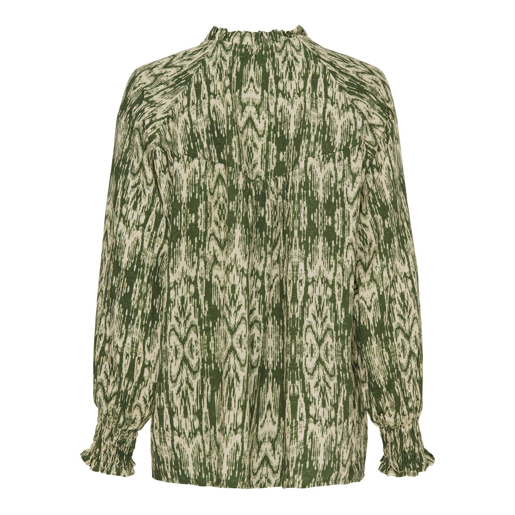 MARTA DU CHATEAU - BLUSE - PALMA 6450 - LEO MILITARY 4189