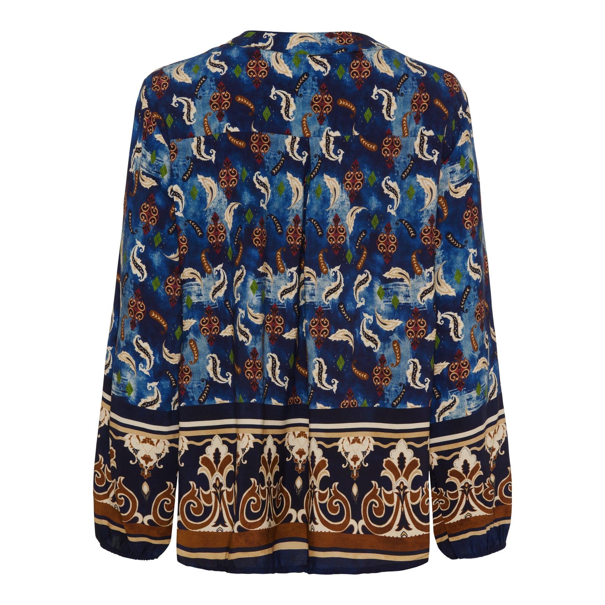 MARTA DU CHATEAU - BLUSE - CHRISTELLE 6453 - BLUE SCURO 288TPU