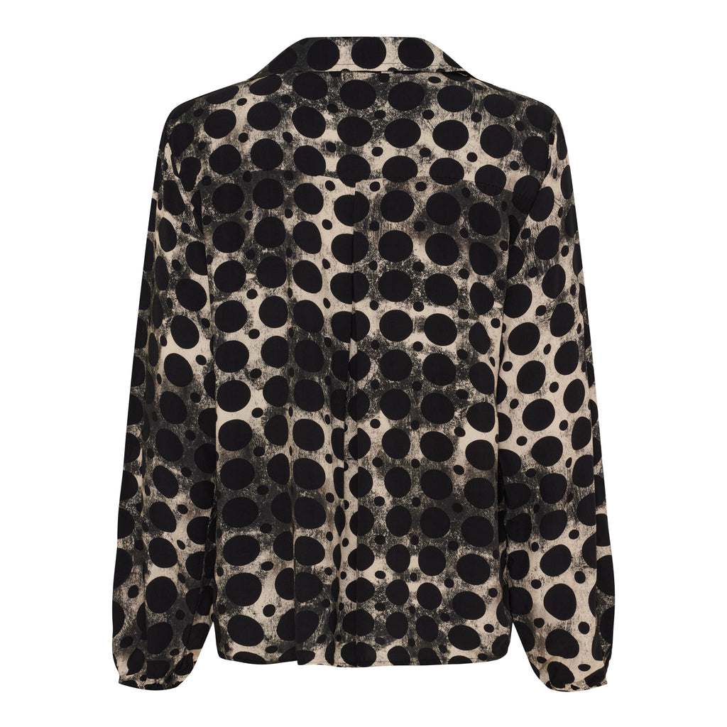 MARTA DU CHATEAU - SKJORTE - LILOU 6528 - BLACK