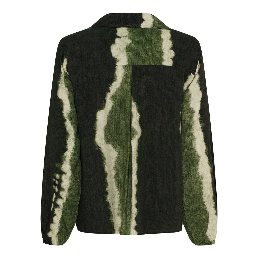 MARTA DU CHATEAU - SKJORTE - LILOU 6528 - MILITARY