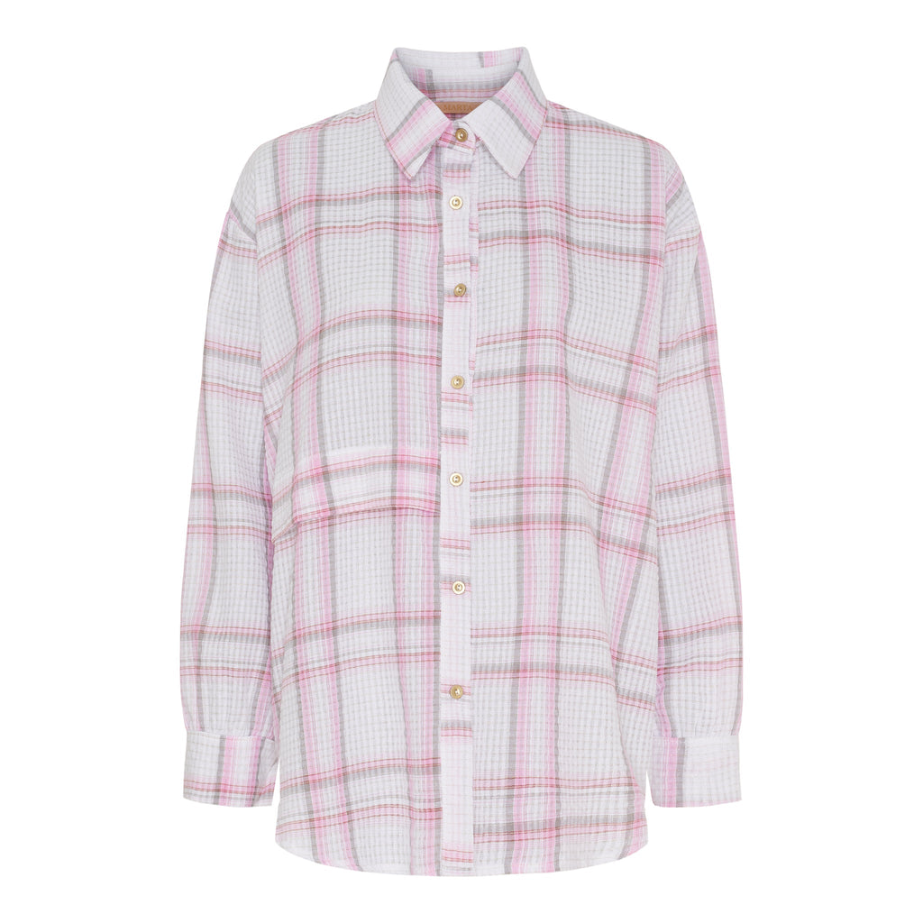 MARTA DU CHATEAU - SKJORTE - FAUSTINA 6891 - ROSE