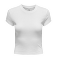 ONLY - T-SHIRT - ELINA 15320229 - HVID