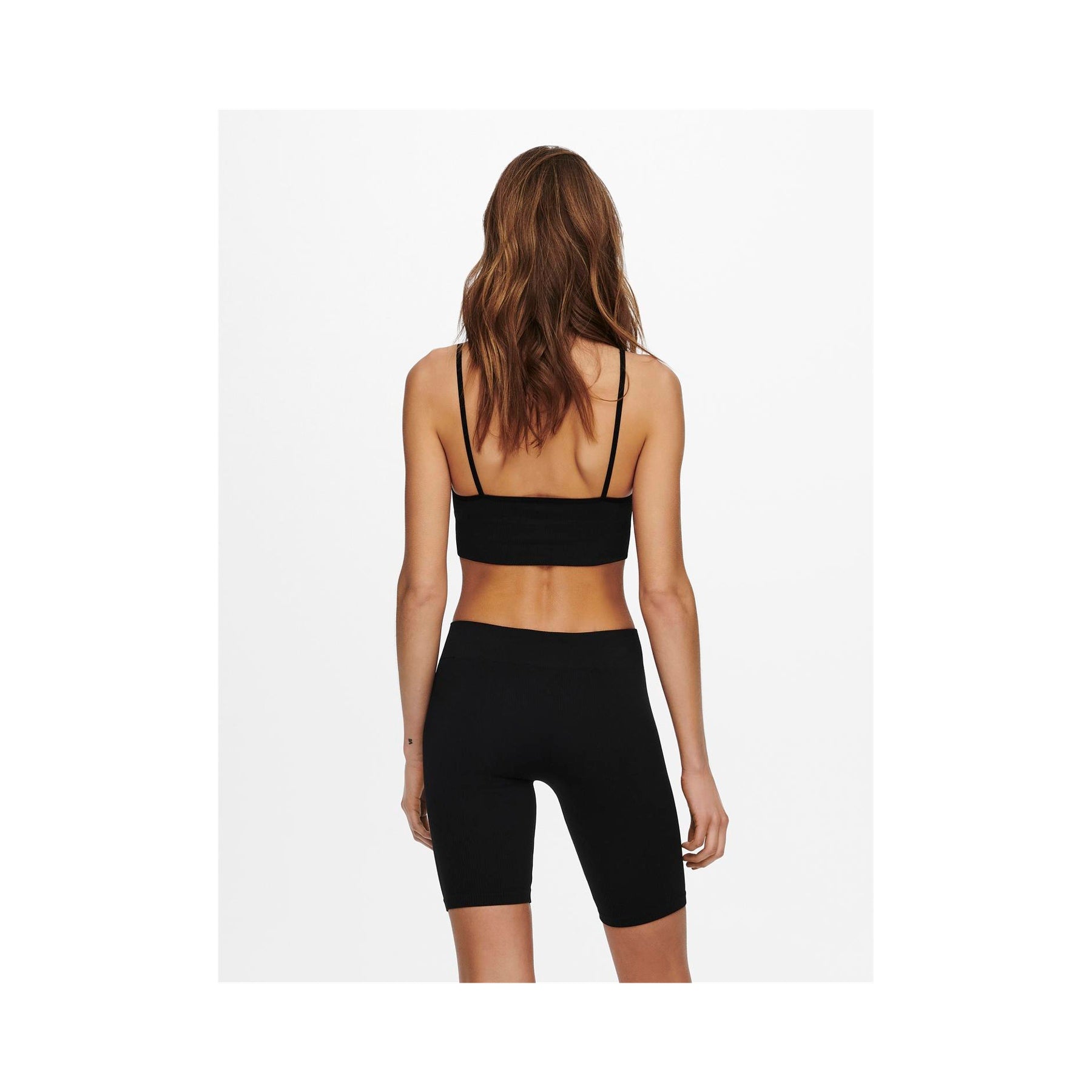 ONLY - BH - VICKY RIB SEAMLESS 15201539 - SORT