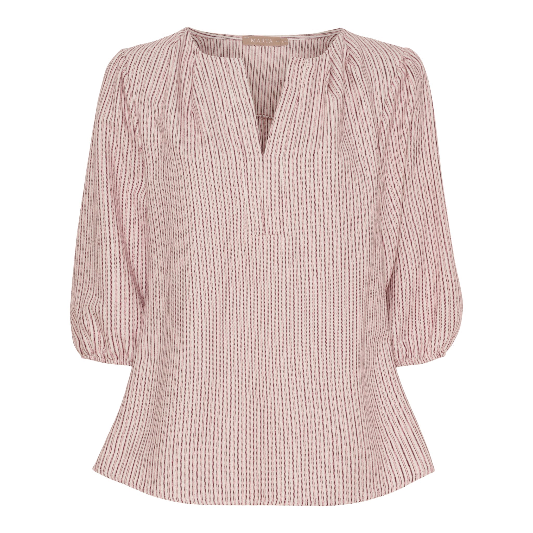 MARTA DU CHATEAU - BLUSE - SYBIL 7516 - PINKVAR4