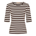 MARTA DU CHATEAU - T-SHIRT - NENA 7524 - MARONE