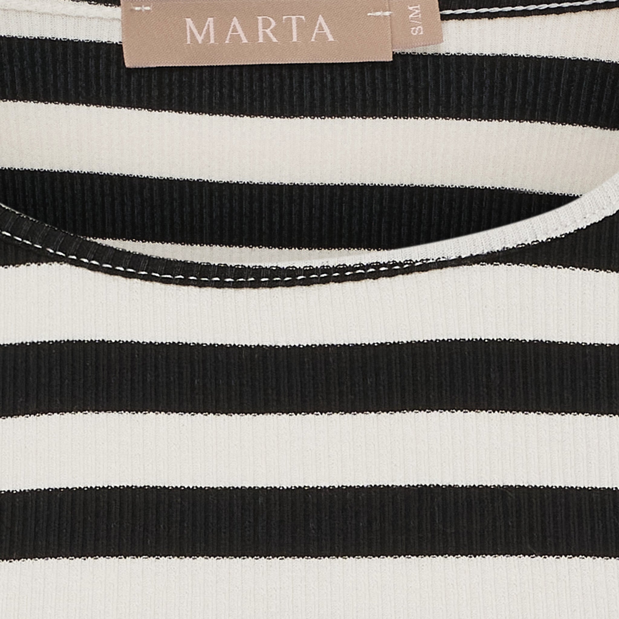 MARTA DU CHATEAU - T-SHIRT - NENA 7524 - NERO