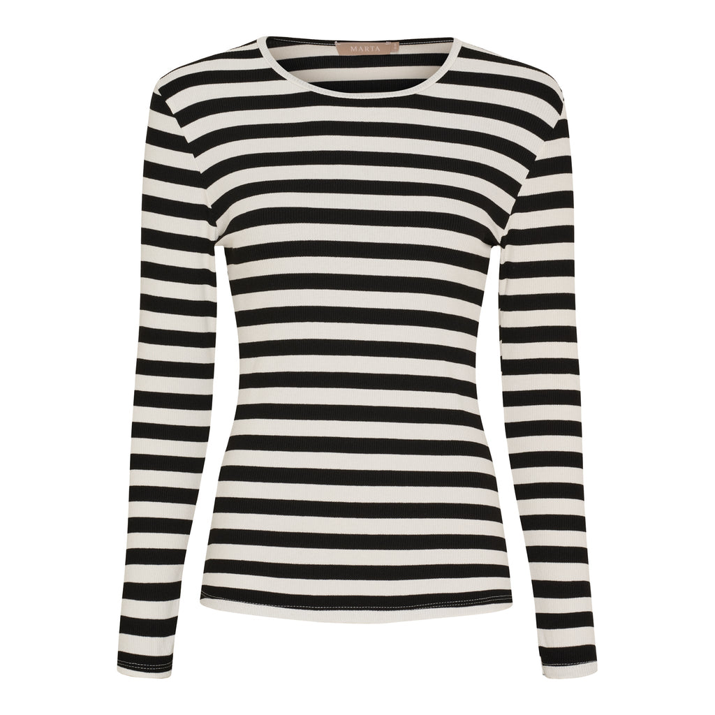 MARTA DU CHATEAU - BLUSE - BEGONIA 7702 - BLACK