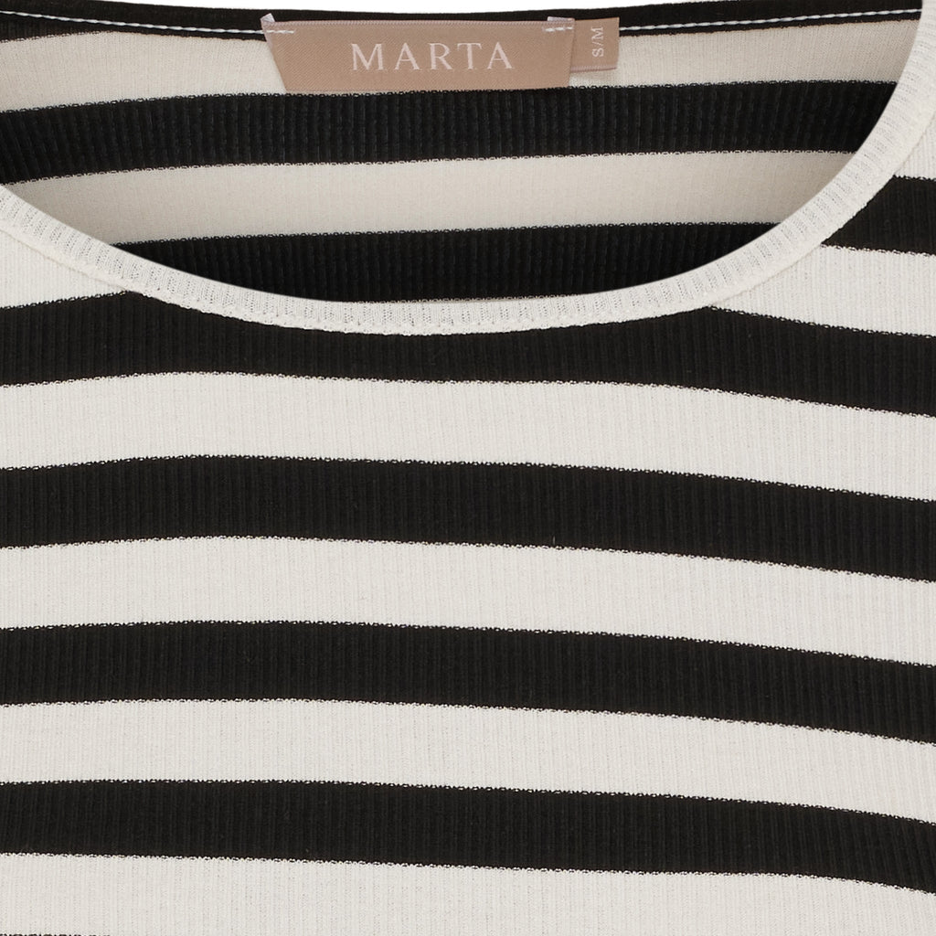 MARTA DU CHATEAU - BLUSE - BEGONIA 7702 - BLACK