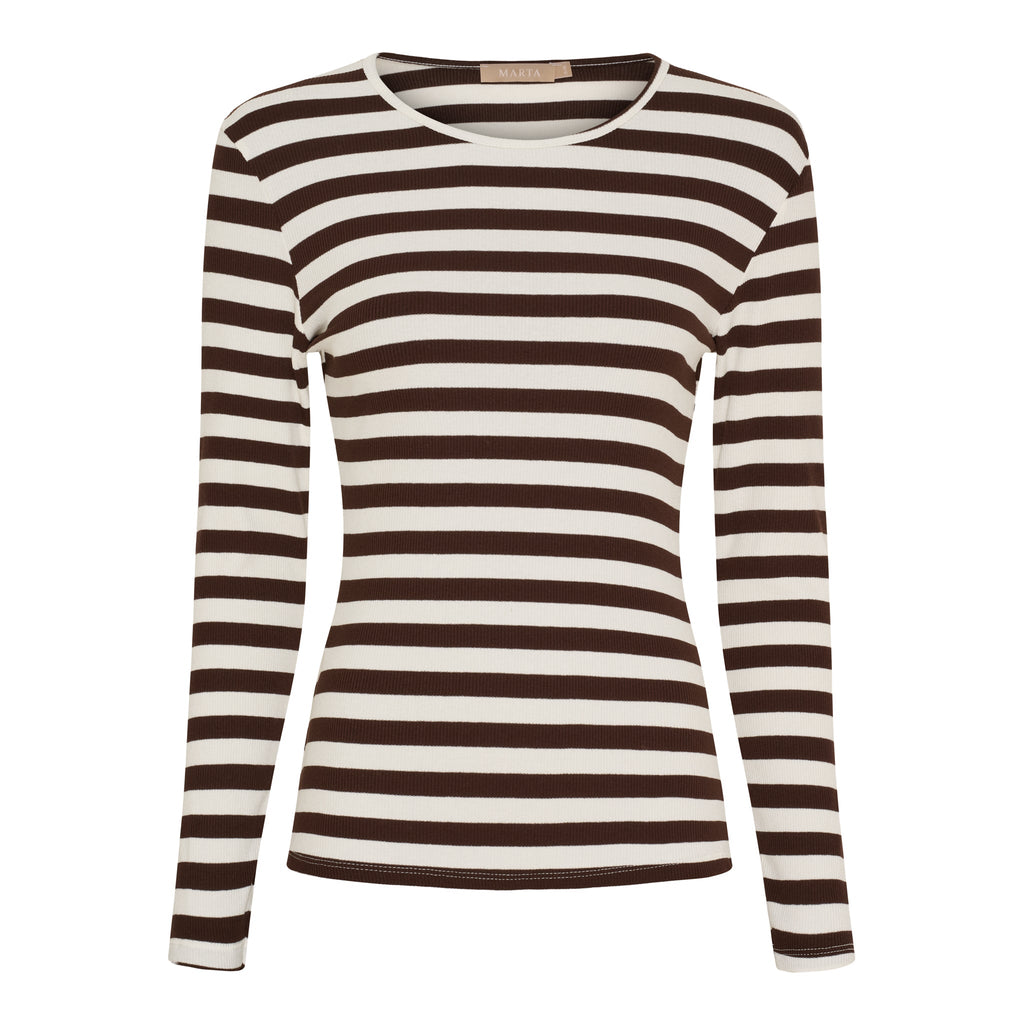 MARTA DU CHATEAU - BLUSE - BEGONIA 7702 - MORO