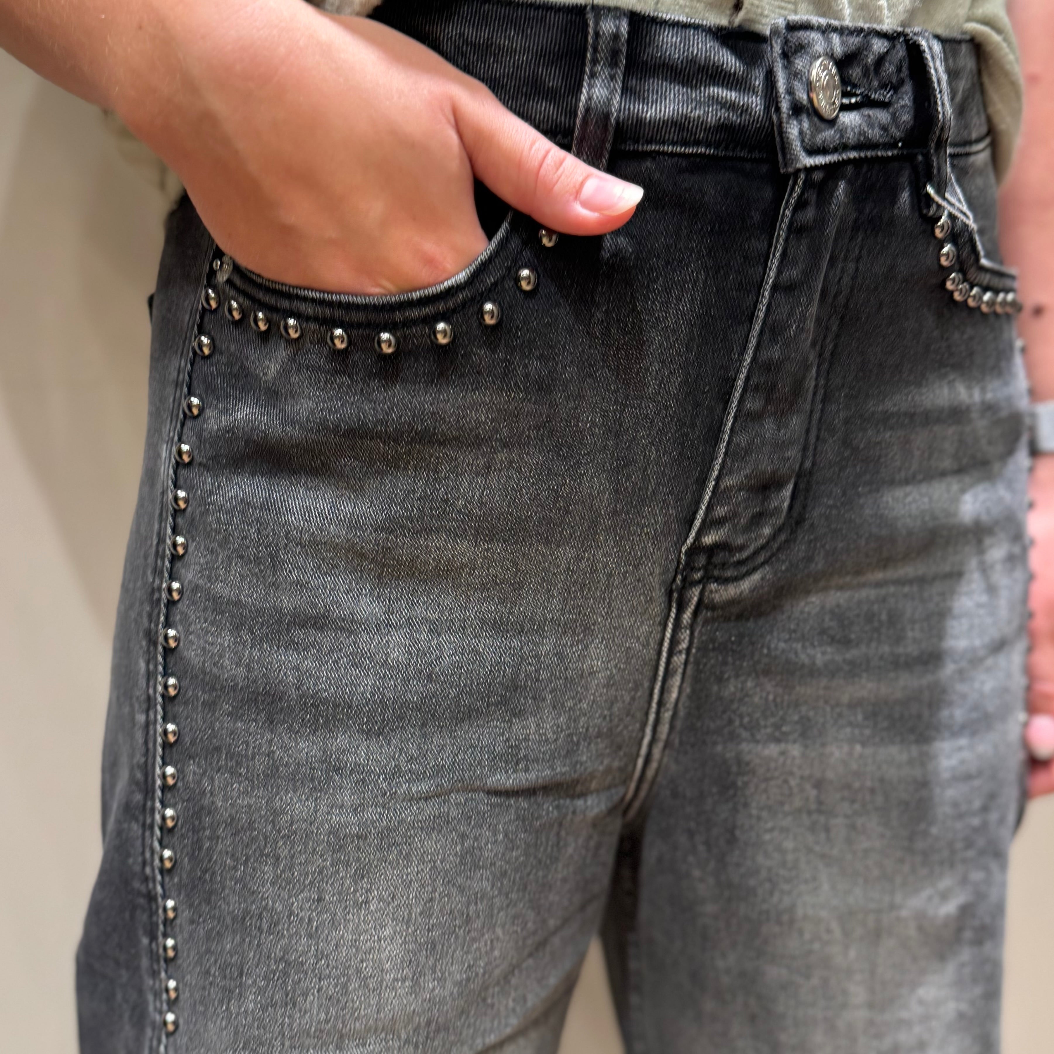 MARTA DU CHATEAU - JEANS - INGEBORG MDC213-8529 - GREY DENIM