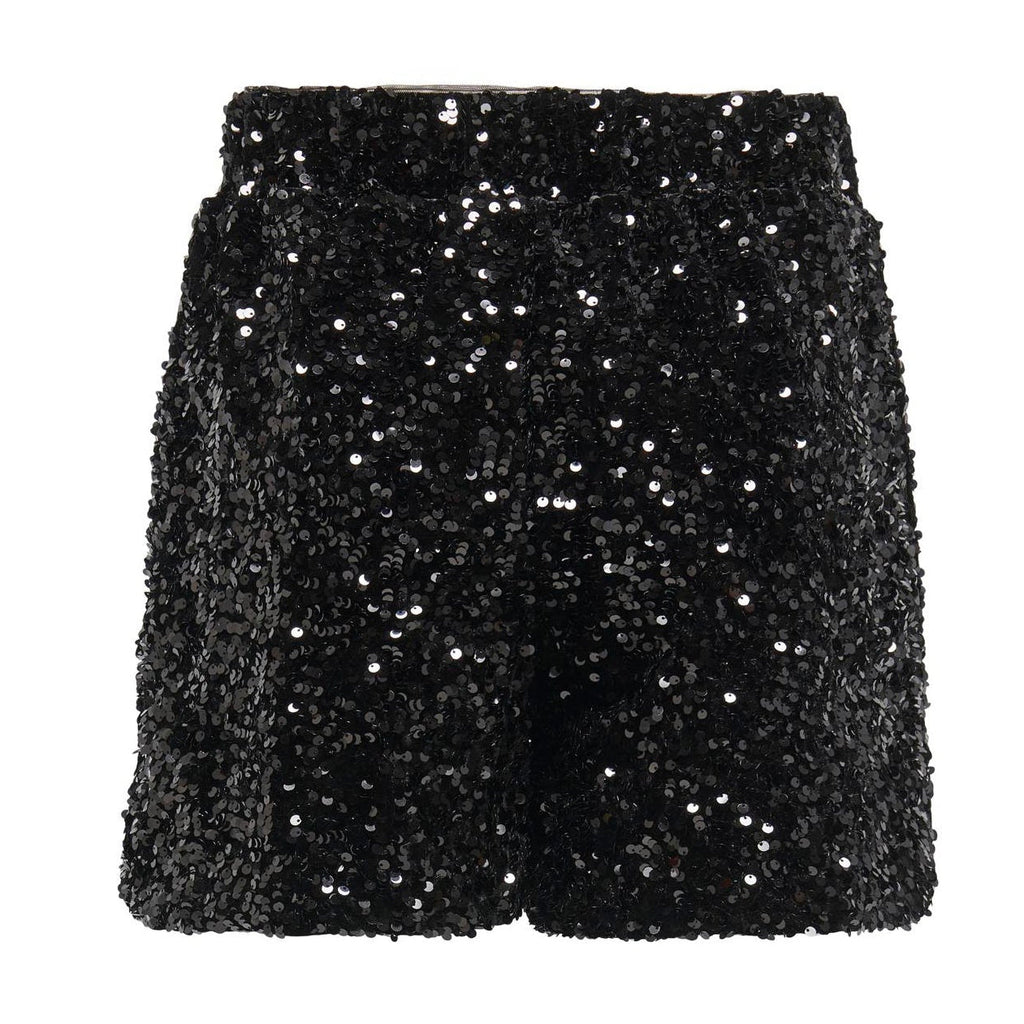 ONLY - SHORTS - CONFIDENCE 15360164 - BLACK SEQUINS