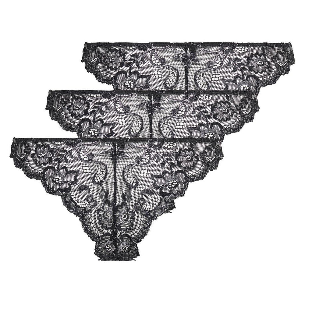 ONLY - TRUSSE - CHLOE 15358343 - BLACK/SILVER LUREX