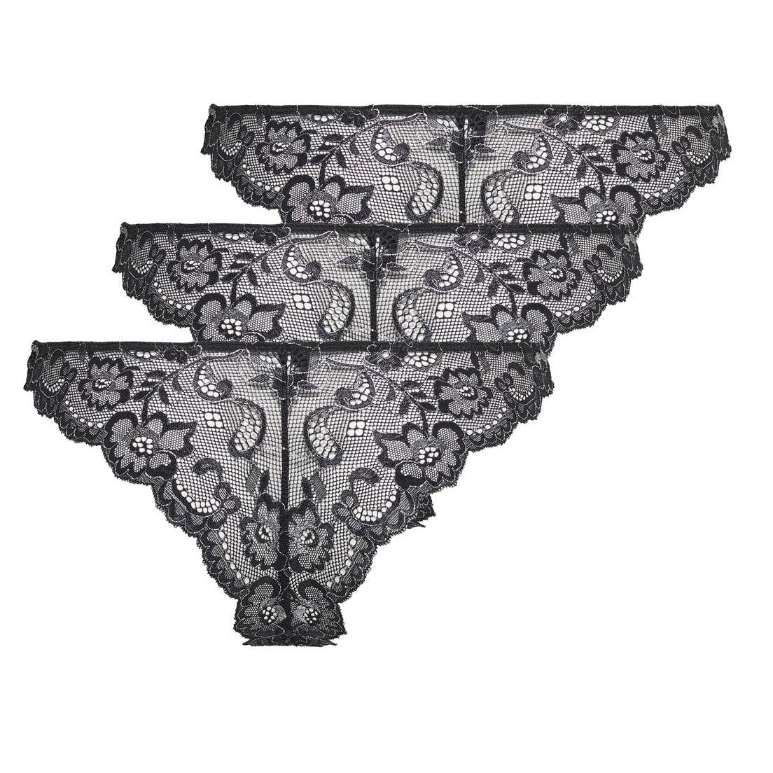 ONLY - TRUSSE - CHLOE 15358343 - BLACK/SILVER LUREX