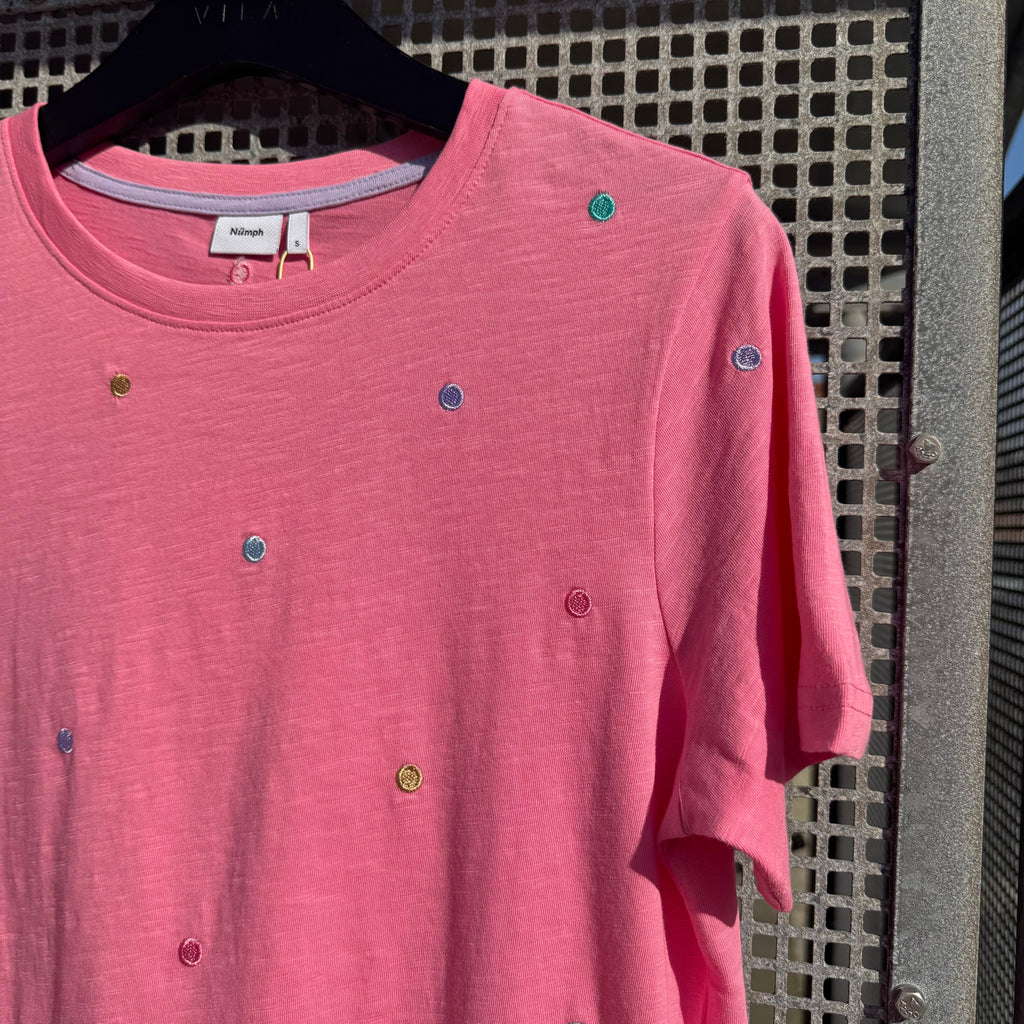 NÜMPH - T-SHIRT - SUMI 705353 - PINK CARNATION
