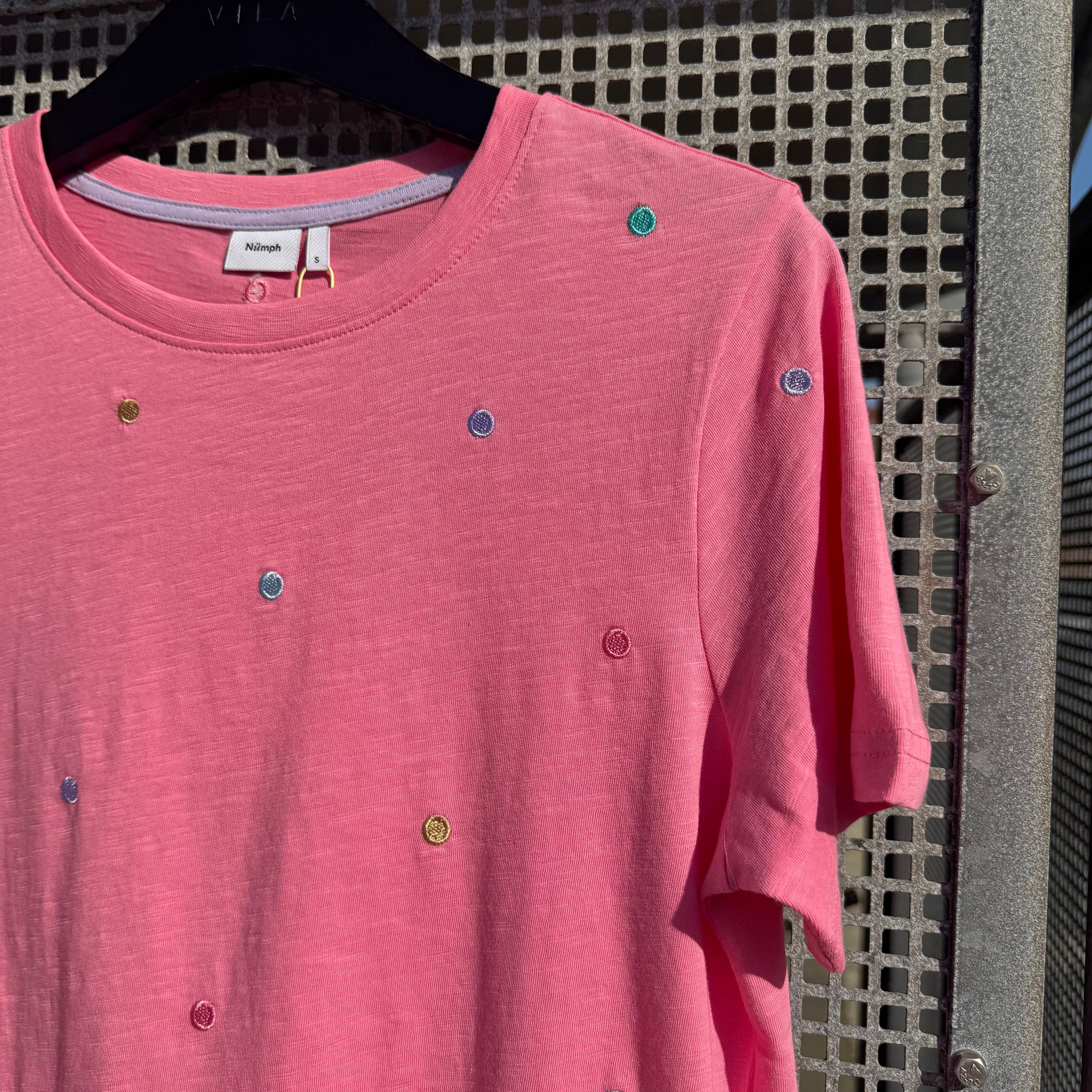 NÜMPH - T-SHIRT - SUMI 705353 - PINK CARNATION