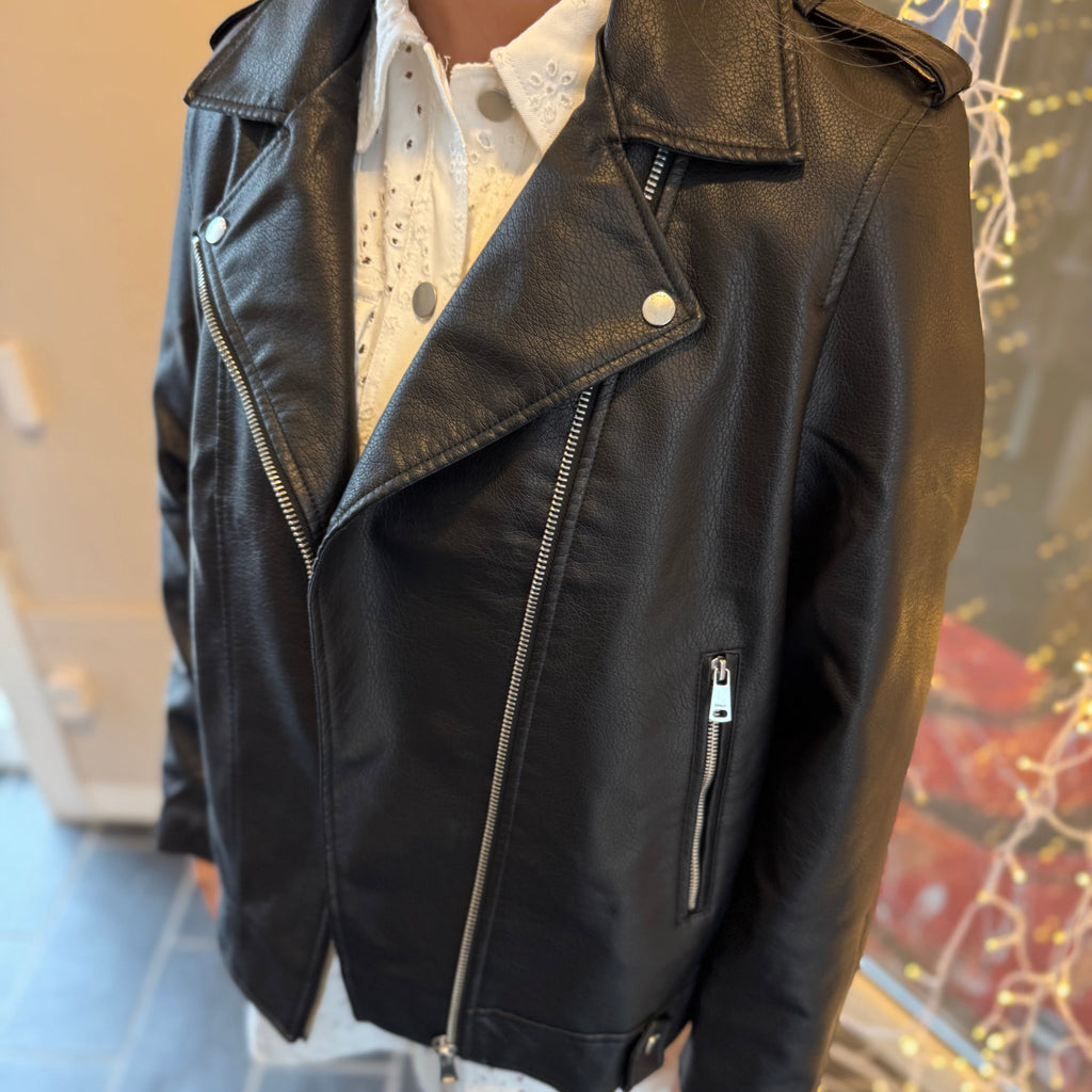 ONLY - BIKERJAKKE - MILLE 15356198 - SORT