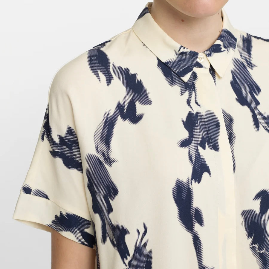 SOFT REBELS - SKJORTE - GINNY FREEDOM SR225-747 - ABSTRACT FLOWER