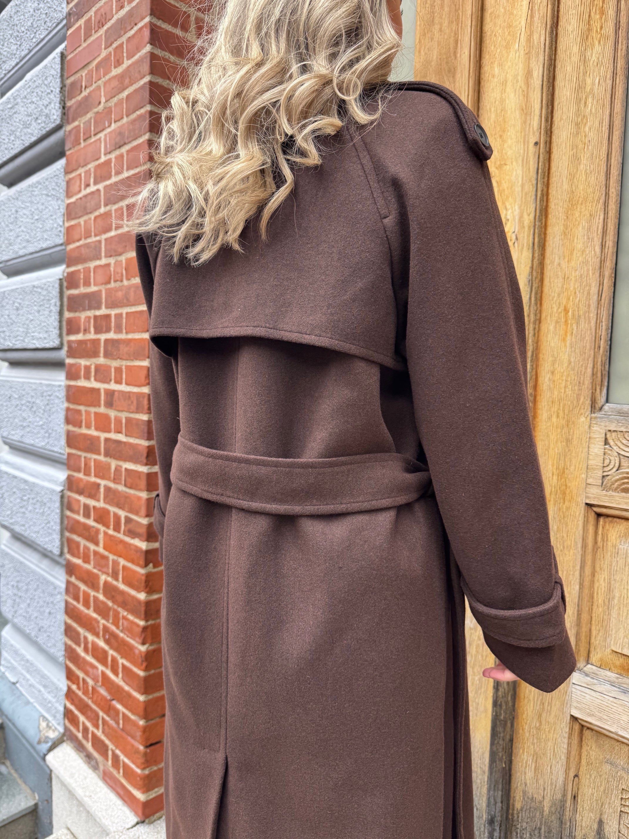 ONLY - FRAKKE - DEAR-TRILLION 15344734 - CHOCOLATE BROWN MELANGE