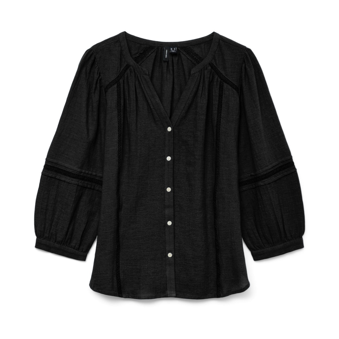 VERO MODA - SKJORTE - OLYA 10324614 - SORT