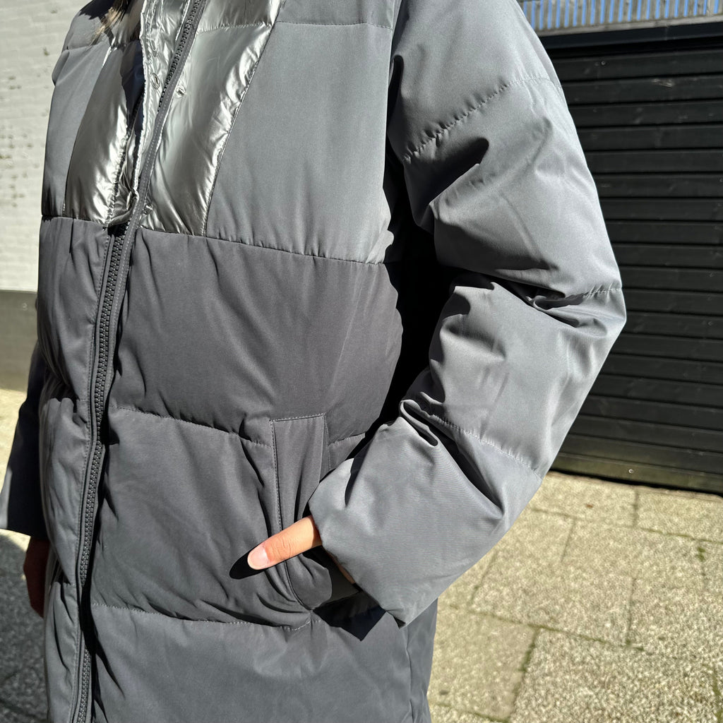 NÜMPH - JAKKE - TRISIA 704816 - ASPHALT