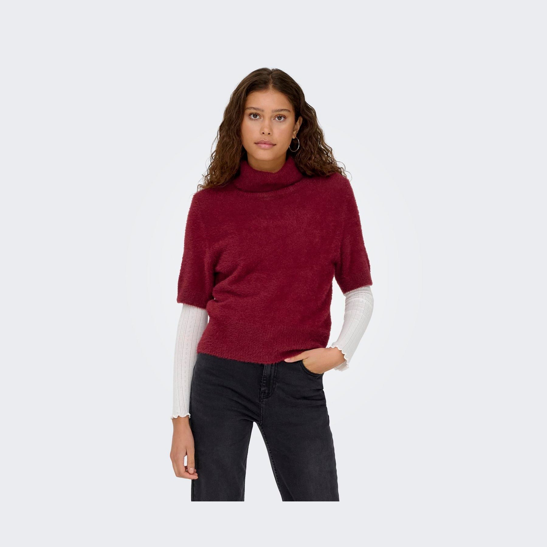 ONLY - TOP - PIUMO 15364467 - CABERNET