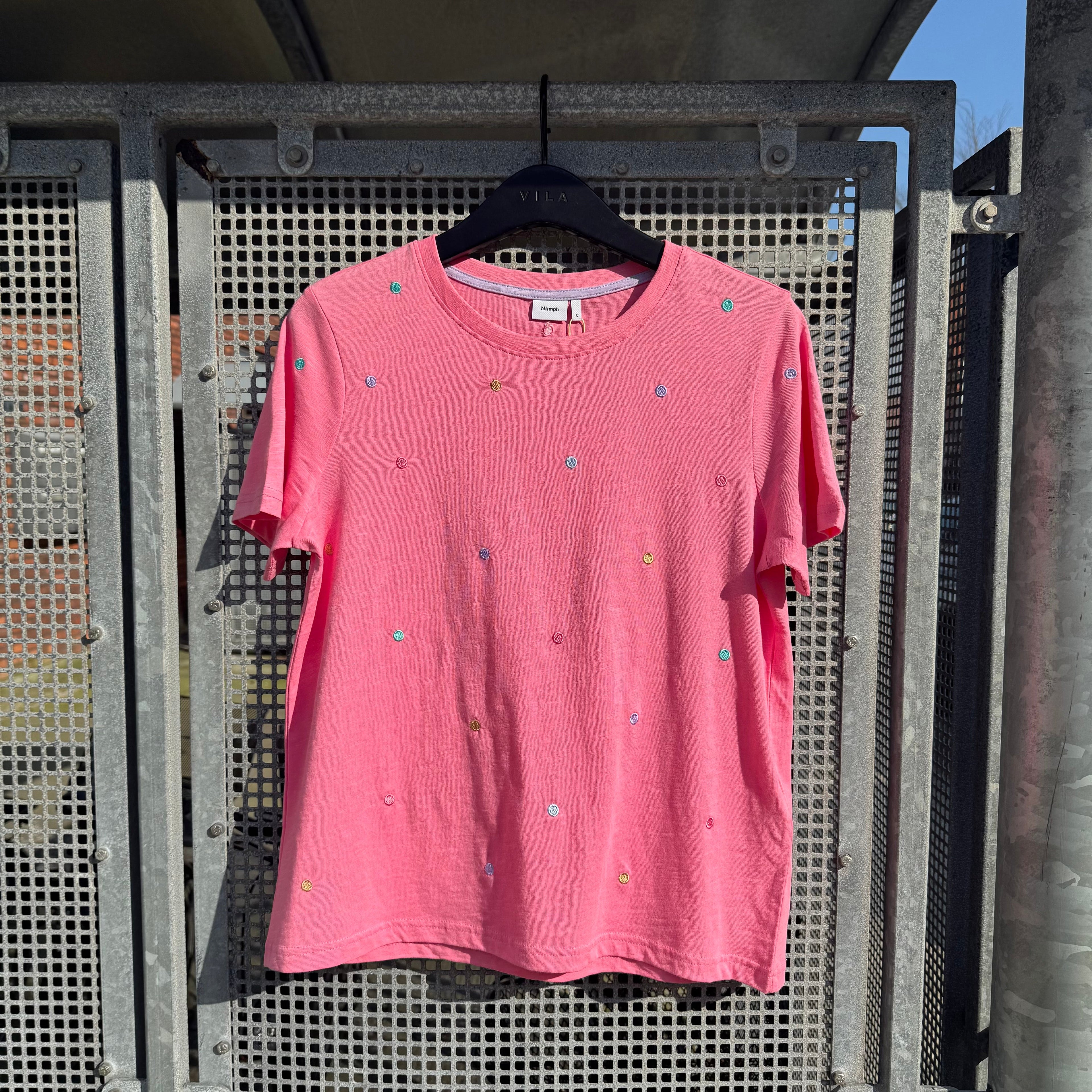 NÜMPH - T-SHIRT - SUMI 705353 - PINK CARNATION