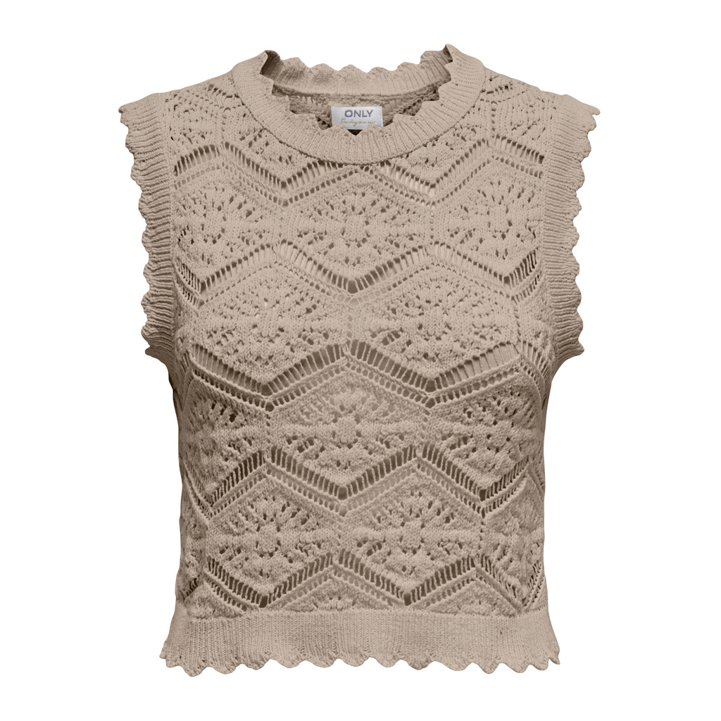 ONLY - TOP - FRIDA 15315271 - FEATHER GRAY