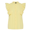 PIECES - TOP - SIKKA 17156363 - PALE BANANA