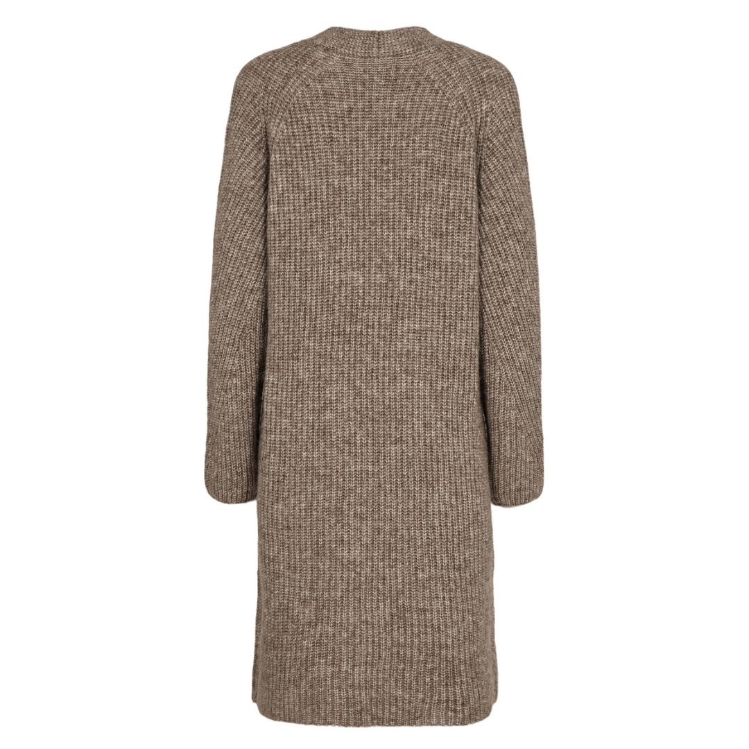 NÜMPH - CARDIGAN - ZINDI 703357 - FOSSIL MELANGE