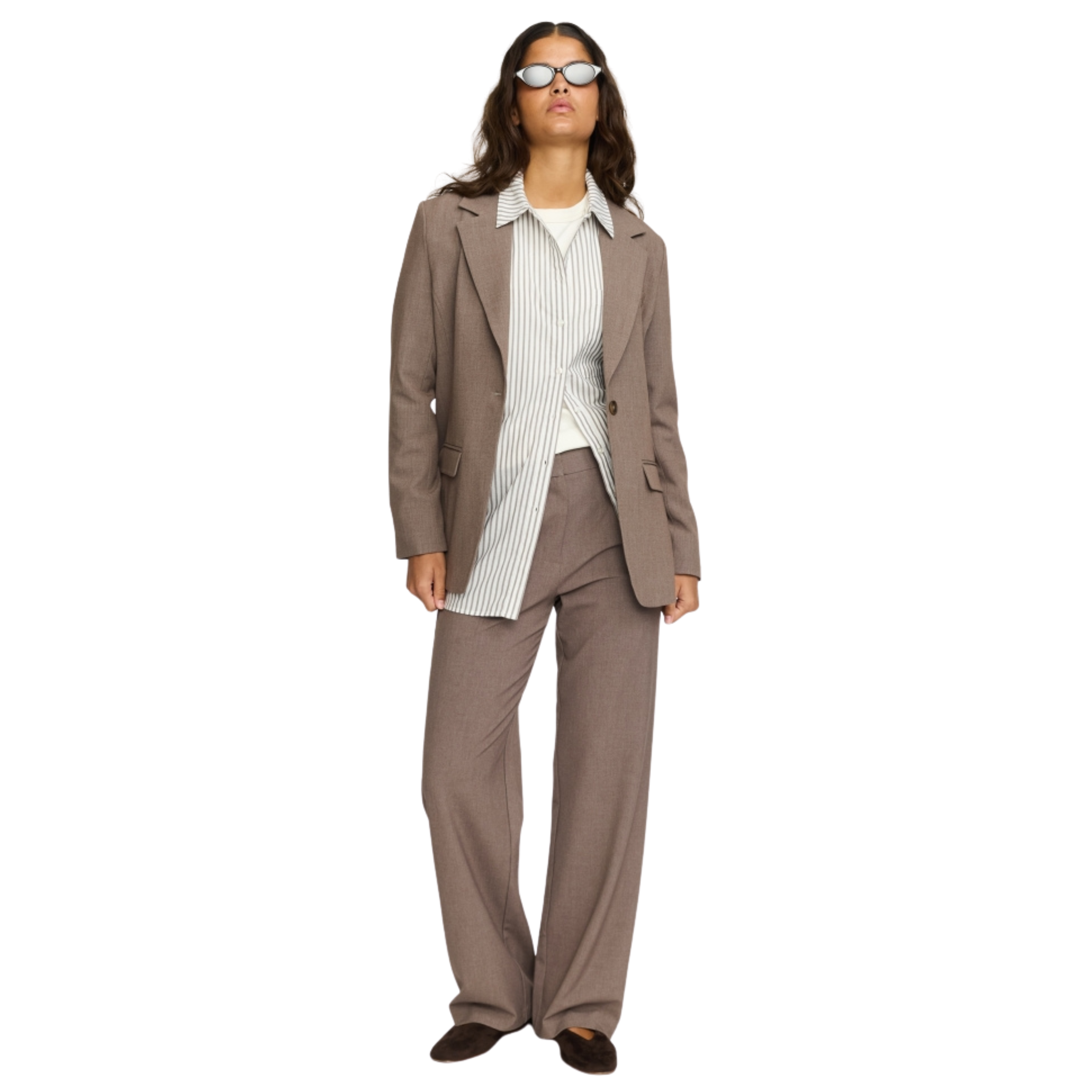 SOFT REBELS - BLAZER - VILJA SR125-710 - COFFEE QUARTZ