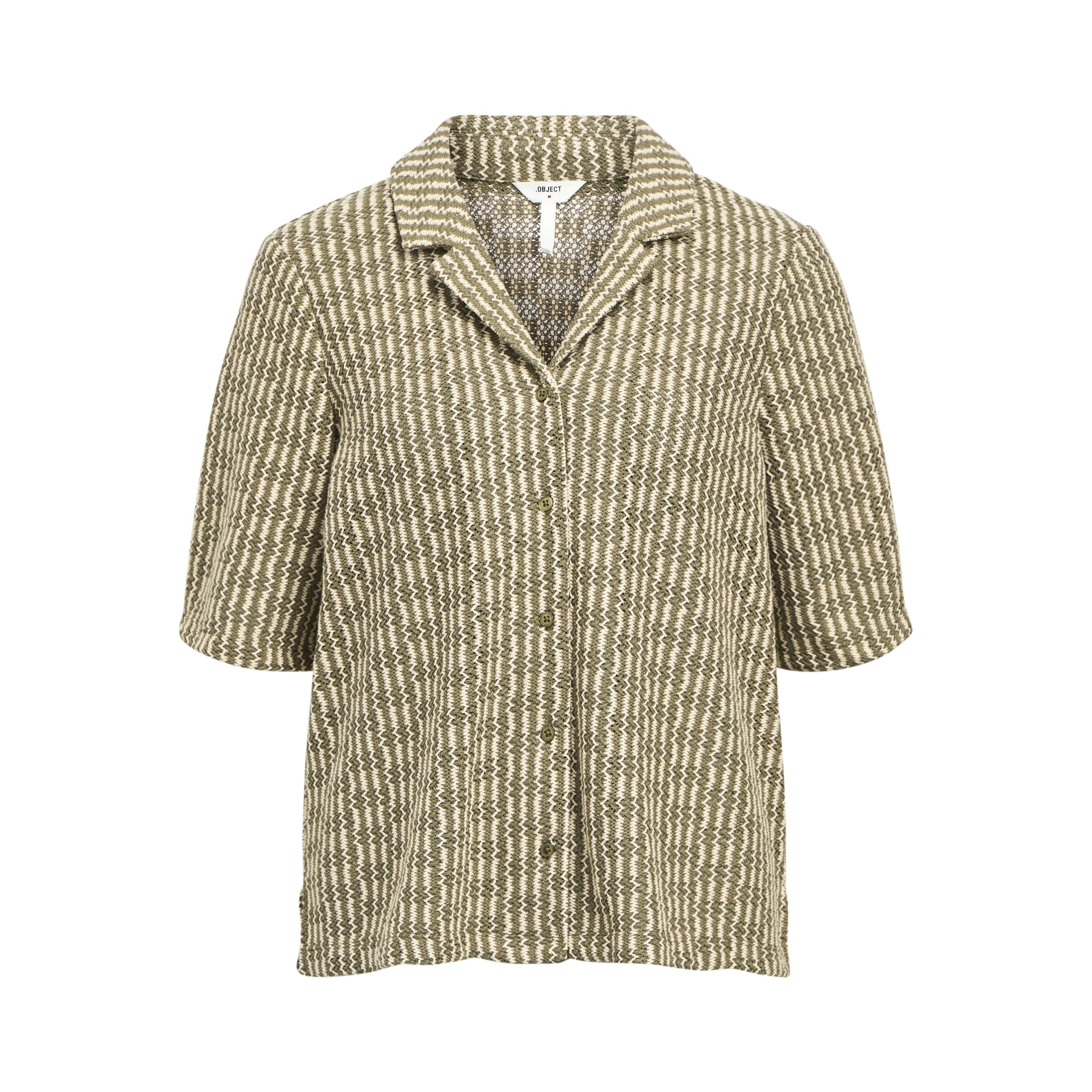 OBJECT - SKJORTE - ISJA 23046753 - CAPULET OLIVE/SANDSHELL