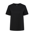 PIECES - T-SHIRT - RIA SOLID 17140802 - SORT