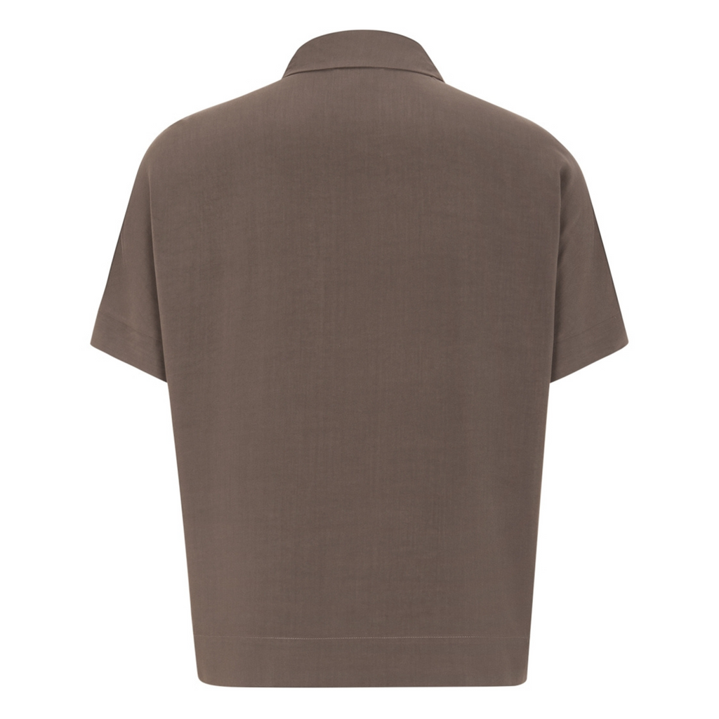 SOFT REBELS - SKJORTE - FREEDOM SR321-747 - COFFEE QUARTZ