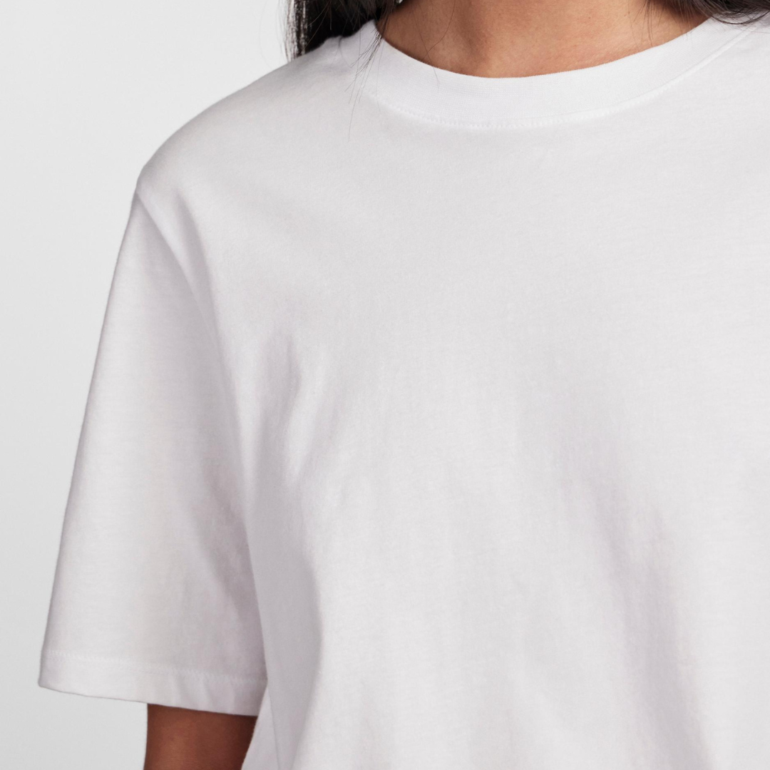PIECES - T-SHIRT - RIA SOLID 17140802 - BRIGHT WHITE