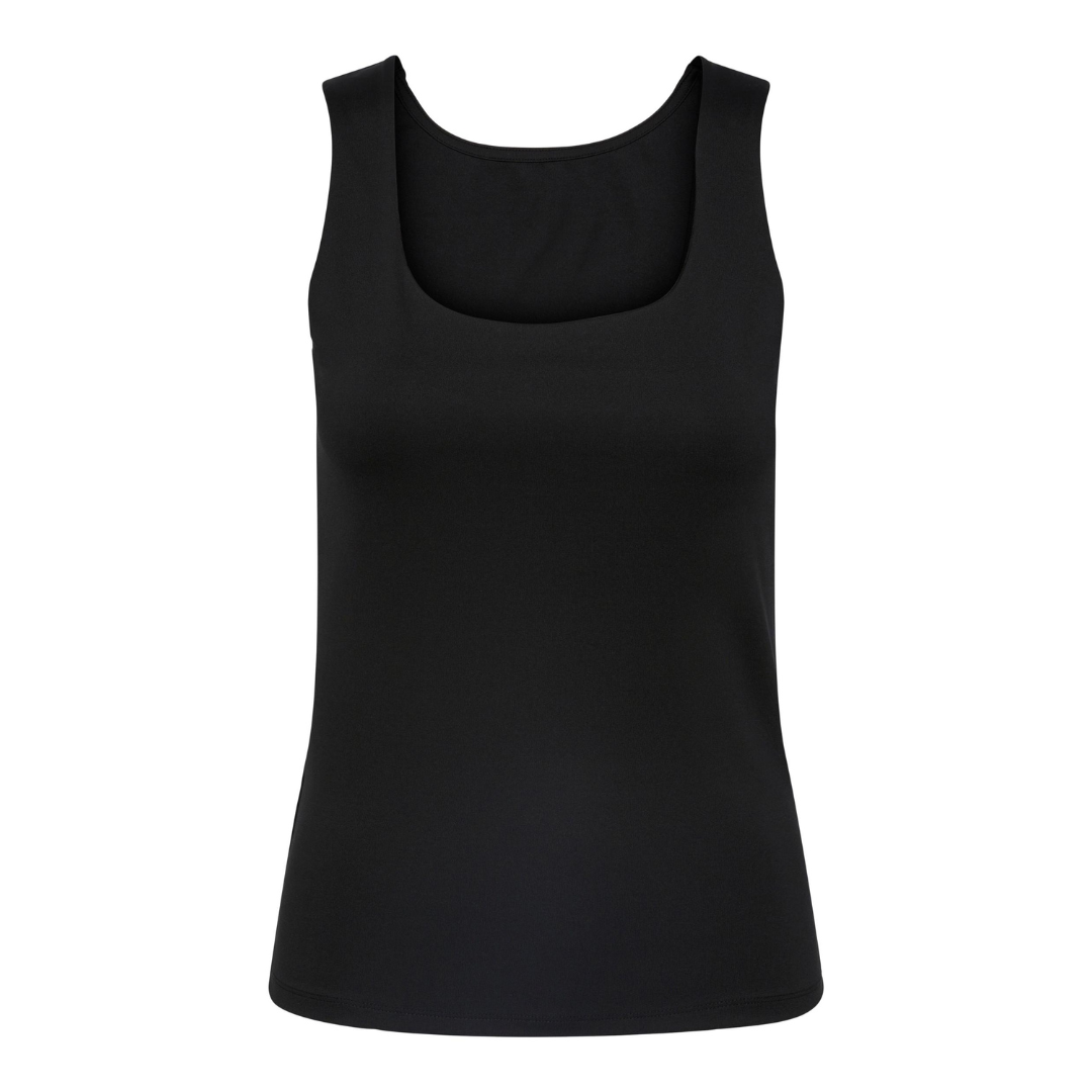 PIECES - TOP - NEJA 17141171 - SORT