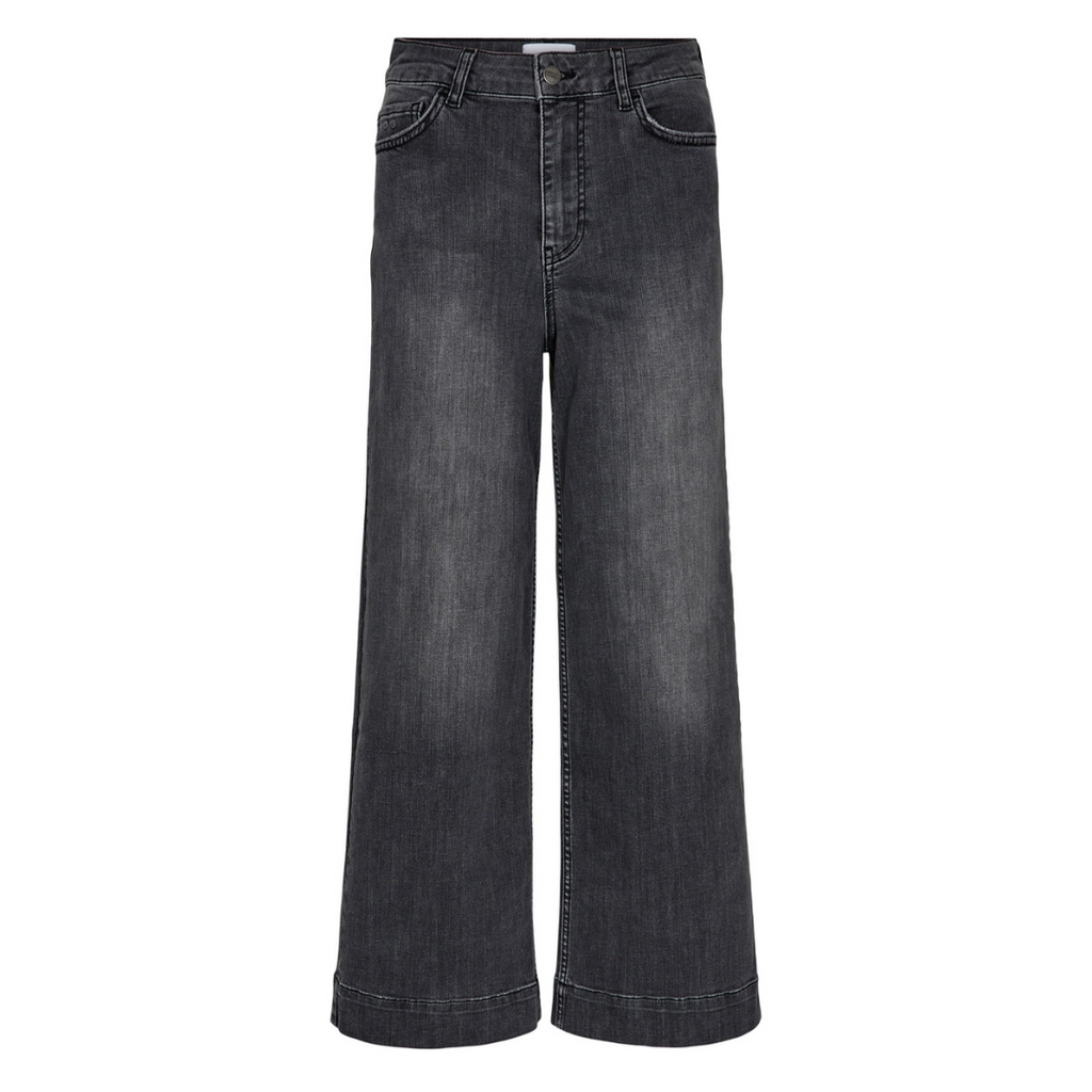 NÜMPH - JEANS - PARIS CROPPED 703760 - DARK GREY DENIM