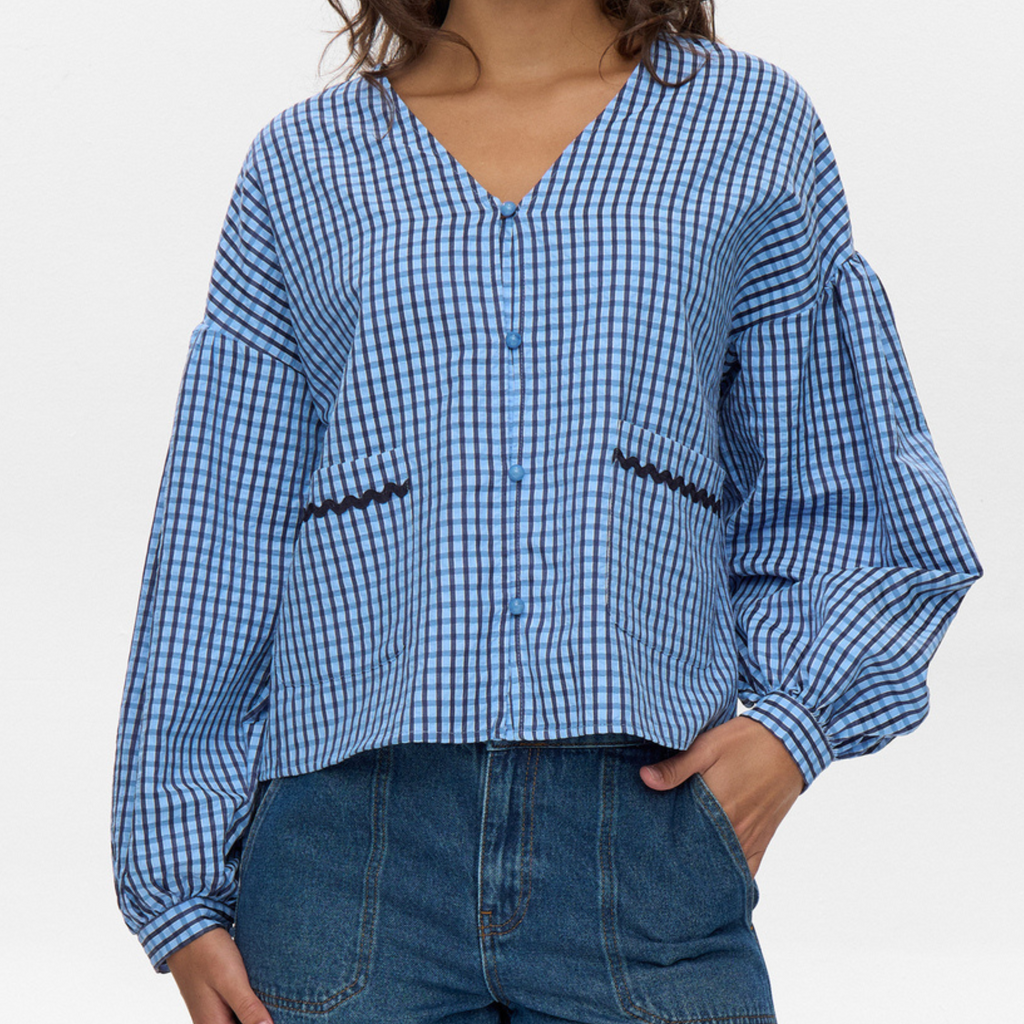 NÜMPH - SKJORTE - COLETTE 705792 - PROVENCE
