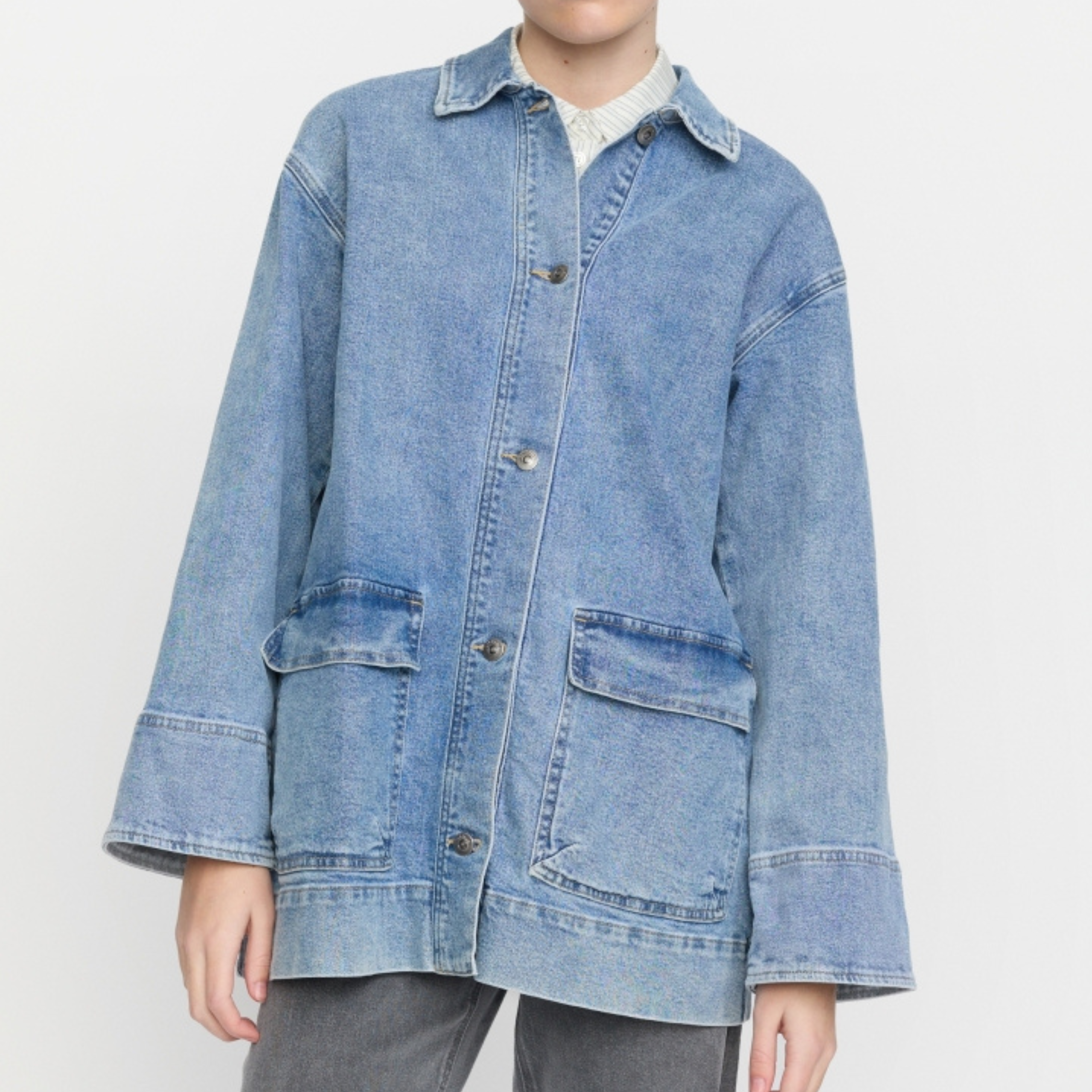 SOFT REBELS - JAKKE - KIKI SR225-604 - TRUE BLUE