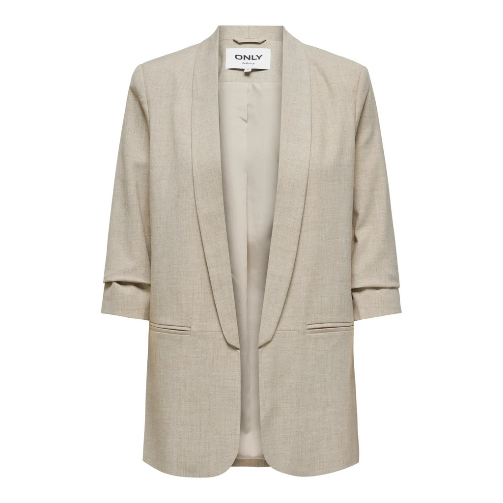 ONLY - BLAZER - ELLY 15197451 - WHITE PEPPER MELANGE