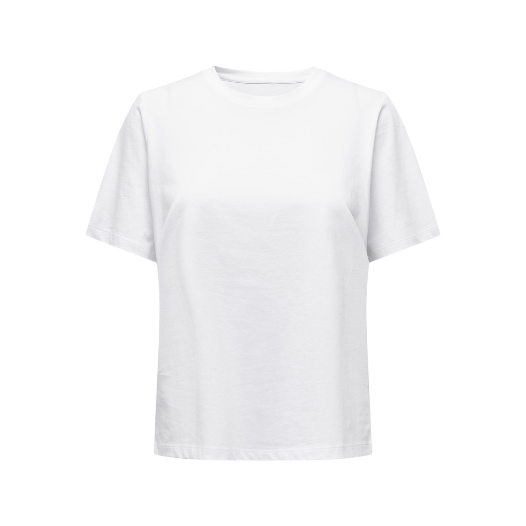 ONLY - T-SHIRT - ONLY TEE 15270390 - HVID