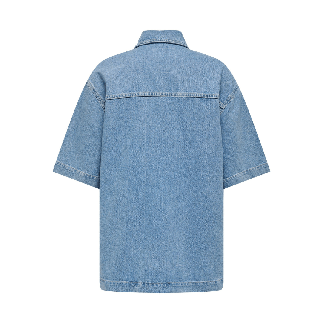 ONLY - SKJORTE - SOPHIE 15295757 - LIGHT BLUE DENIM