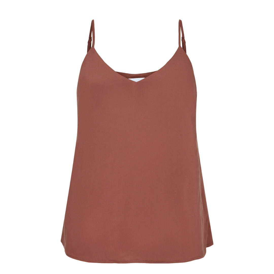NÜMPH - TOP - ZAZA 703284 - ROOT BEER